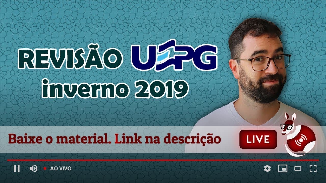 Thumbnail: REVISÃO UEPG - Inverno de 2019