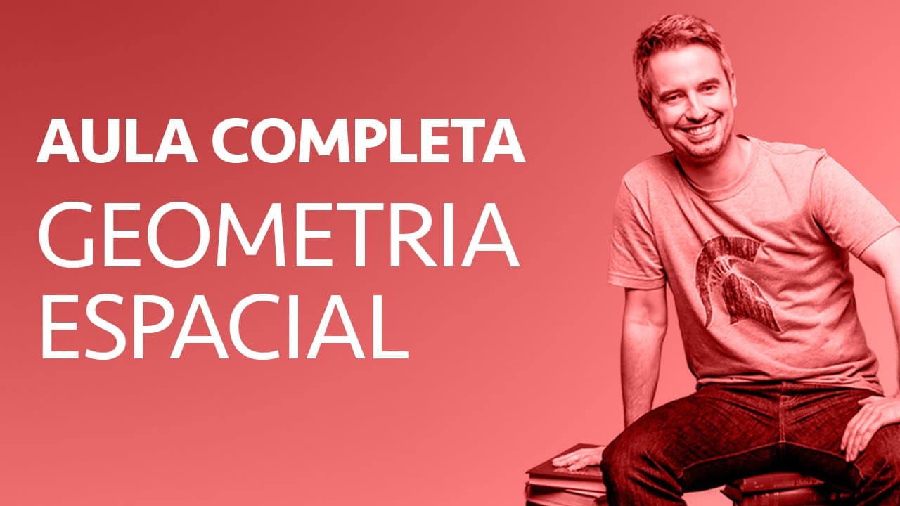 Thumbnail: Aula Completa – Geometria Espacial