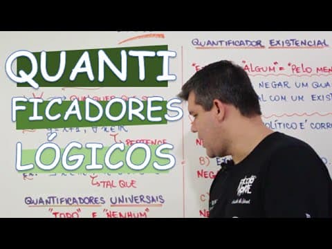 Thumbnail da aula: LÓGICA: QUANTIFICADORES