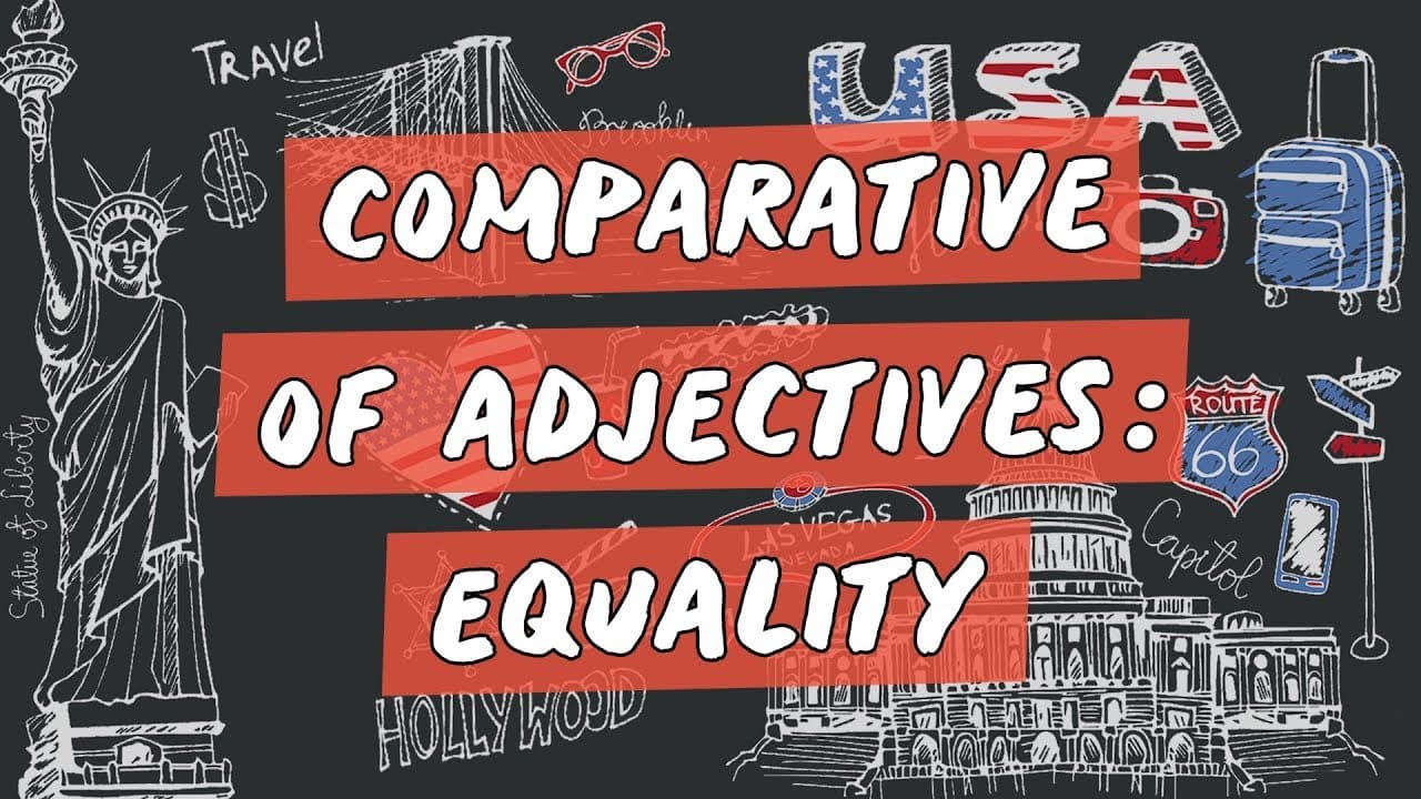 Thumbnail: Comparative of Adjectives: Equality - Brasil Escola