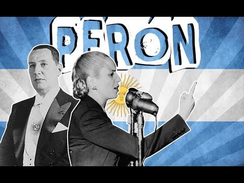 Thumbnail da aula: O GOVERNO DE JUAN DOMINGO PERÓN NA ARGENTINA (1946-1955)