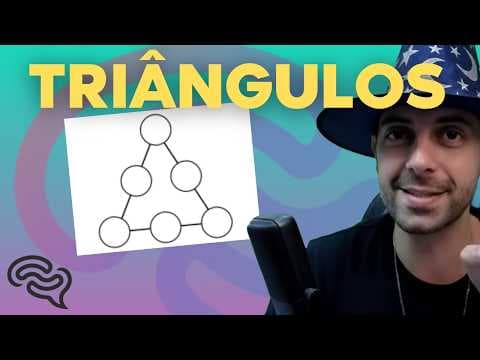 Thumbnail da aula: ENEM 2023 - Q148 - O triângulo da figura é denominado triângulo mágico. Nos círculos, escrevem-se os