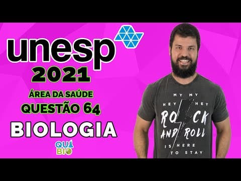 Thumbnail da aula: UNESP 2018 - Questão 64 - A figura mostra um experimento realizado com duas espécies de gramíneas A
