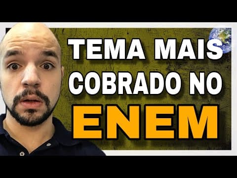 Thumbnail da aula: ASSUNTO MAIS COBRADO NO ENEM (GEOGRAFIA) | Ricardo Marcílio