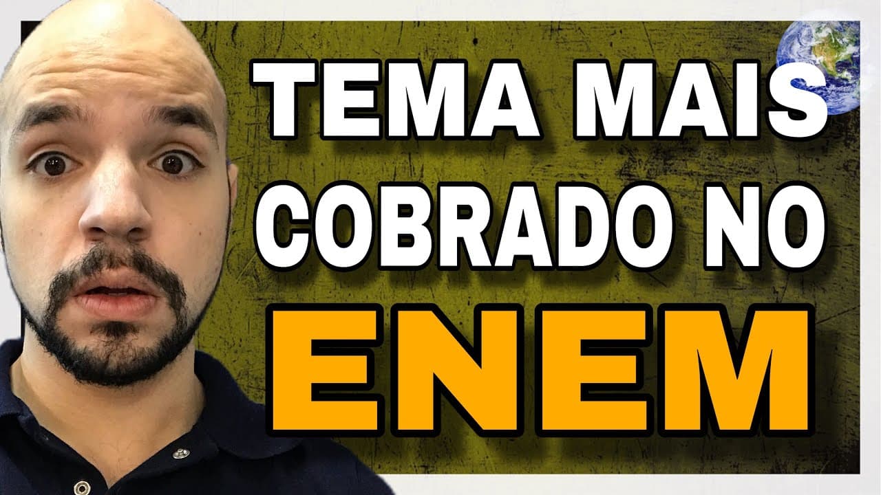 Thumbnail: ASSUNTO MAIS COBRADO NO ENEM (GEOGRAFIA) | Ricardo Marcílio
