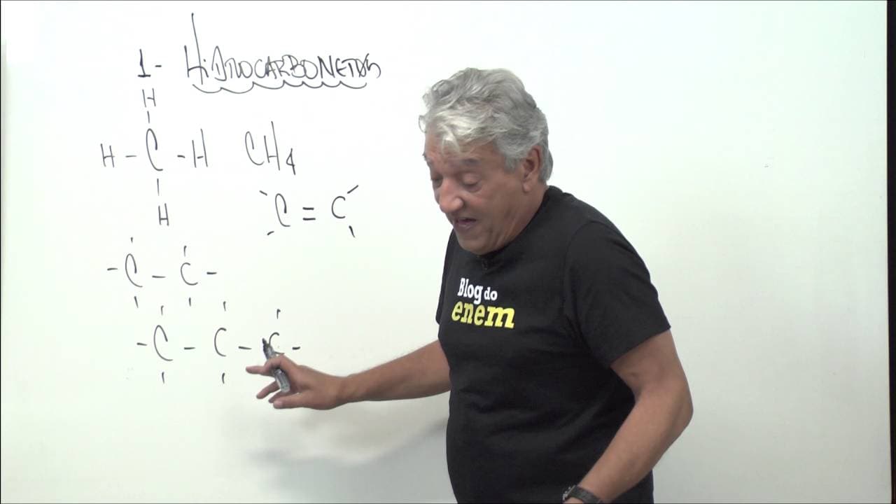Thumbnail: FUNÇÕES ORGÂNICAS | IDENTIFICAÇÃO | QUÍMICA | Prof. Dimas