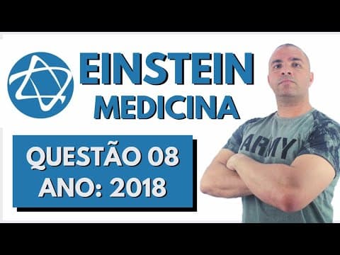 Thumbnail da aula: [EINSTEIN 2018/Q08] "Observe a equação de formação de etanol a seguir..."