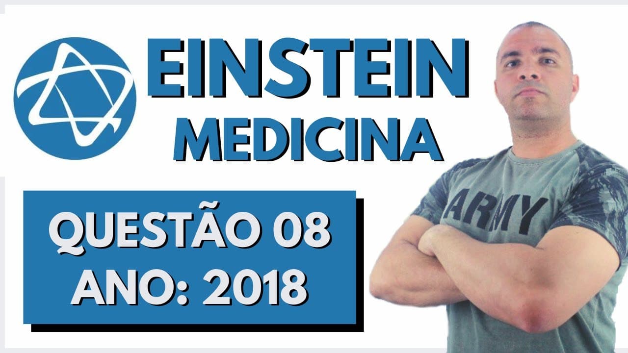 Thumbnail: [EINSTEIN 2018/Q08] "Observe a equação de formação de etanol a seguir..."