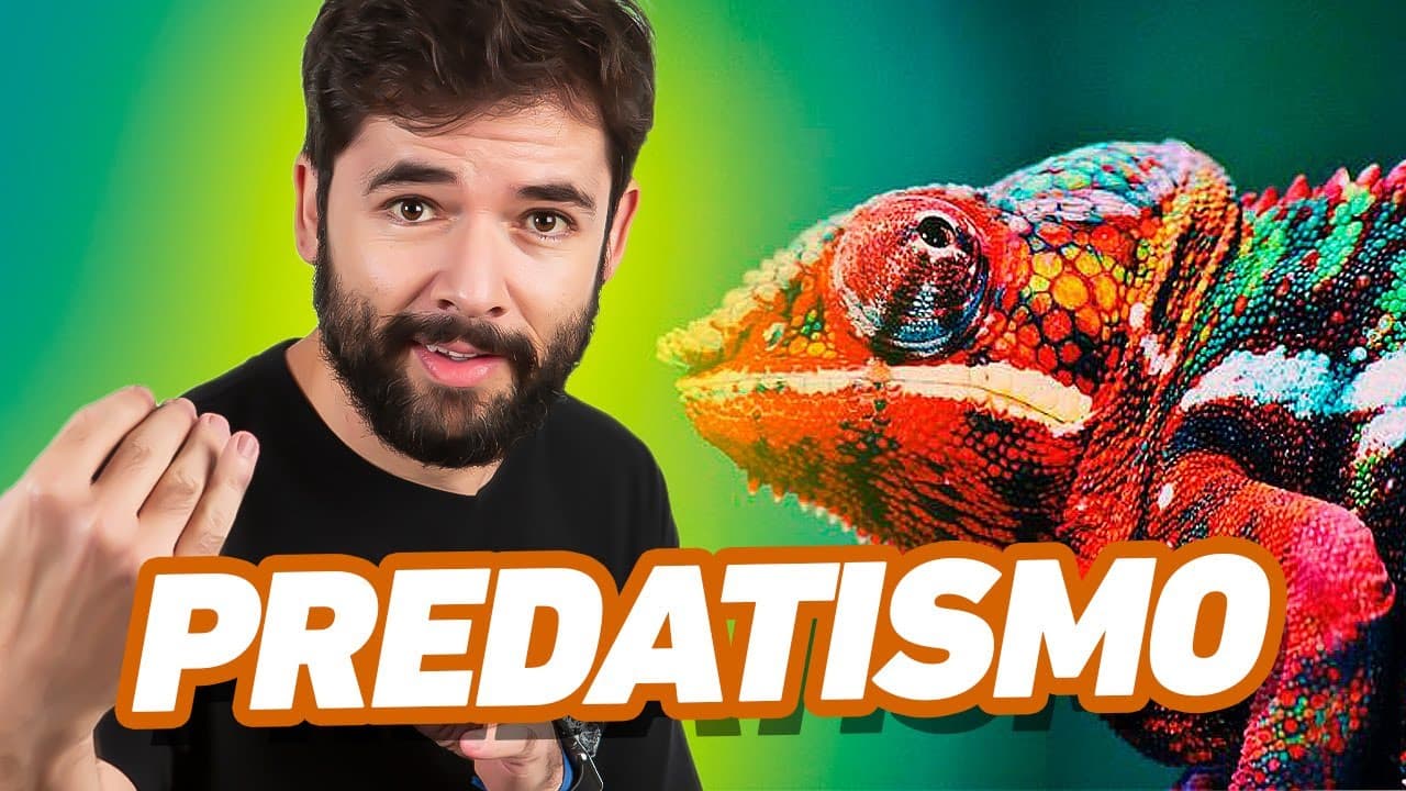 Thumbnail: PREDATISMO, você sabe o que é? Relacionamentos ecológicos