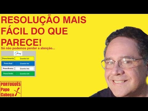Thumbnail da aula: Questões do ENEM CLIX- Aula 721