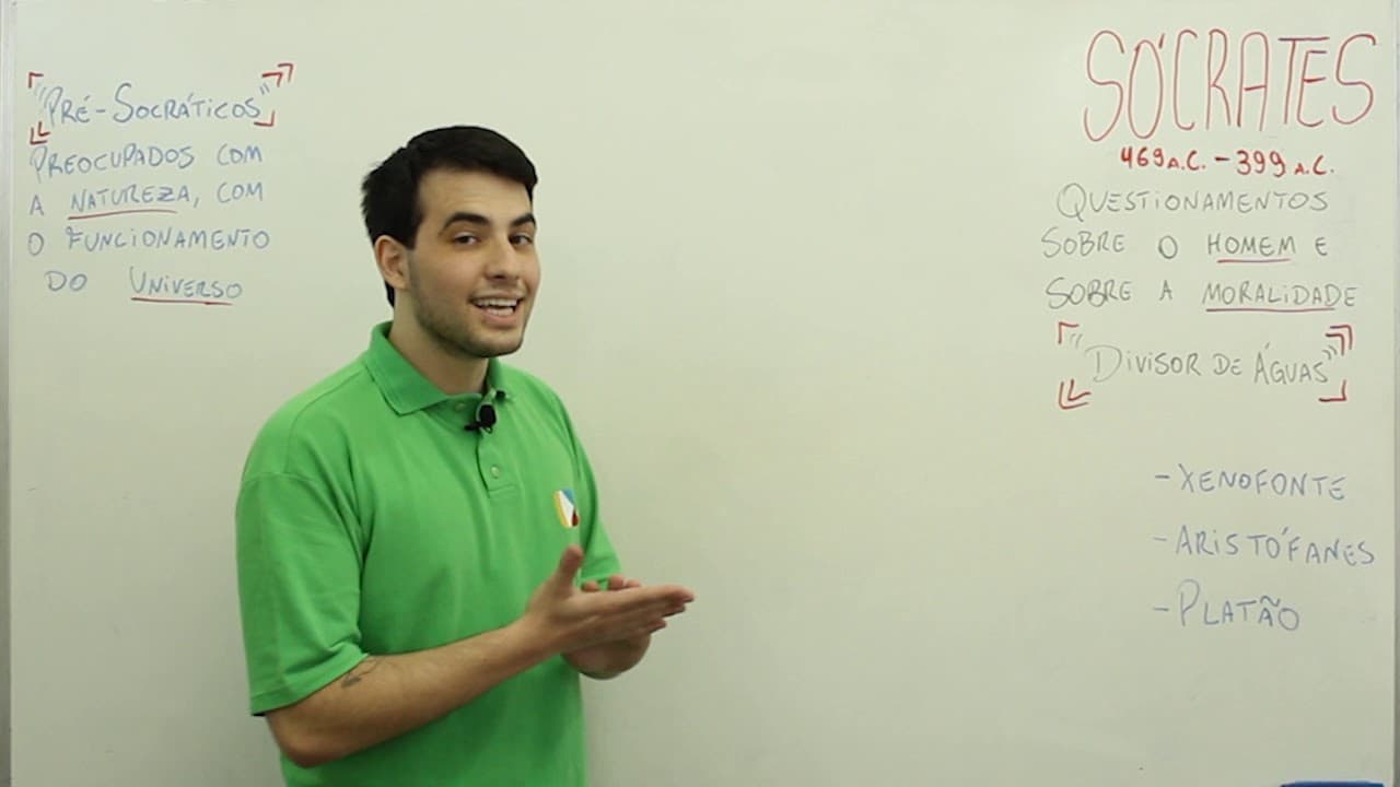Thumbnail: Filosofia - Quem foi Sócrates