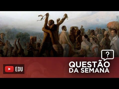Thumbnail da aula: LEI ÁUREA NO ENEM DIGITAL | REVISÃO ENEM