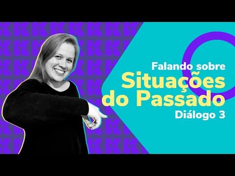 Thumbnail da aula: Falando sobre situações no passado: diálogo 3 | Alemão | Aula #44
