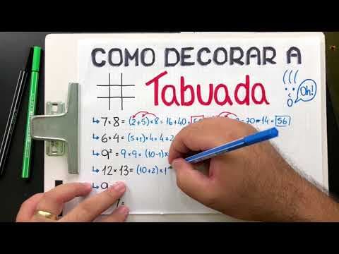 Thumbnail da aula: ⏱ TABUADA DEFINITIVA Multiplicação em 5 SEGUNDOS! 😯