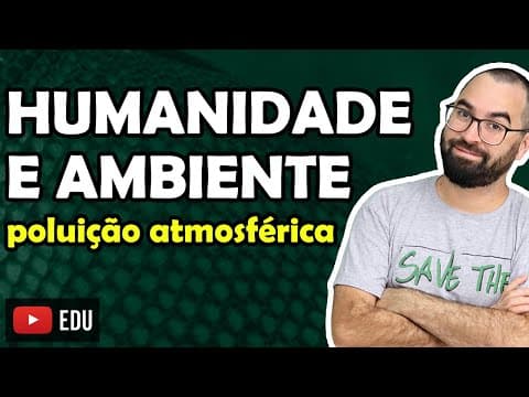 Thumbnail da aula: Inversão térmica, Efeito estufa e Camada de ozônio - Aula 15 - Módulo VIII: Ecologia | Prof. Gui