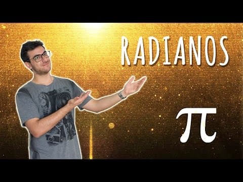 Thumbnail da aula: GRAUS VS. RADIANOS (TRIGONOMETRIA) | Exatas Exatas