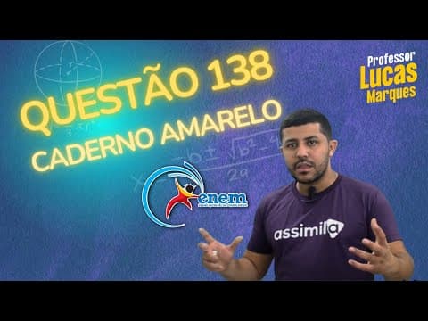 Thumbnail da aula: Enem 22 Definem-se o dia e o ano de um planeta de um sistema solar como sendo, respectivamente