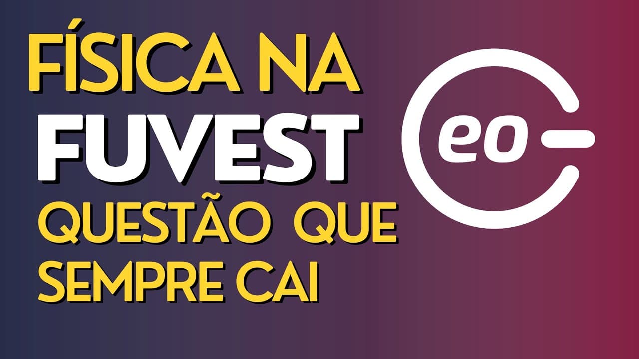 Thumbnail: FÍSICA NA FUVEST 2023 | Peso, Normal e Tração | GabaritaGeo