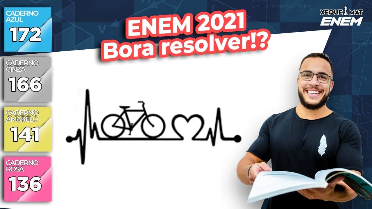 Thumbnail: 🟣 Questão 172 - Caderno Azul | Porcentagem | MATEMÁTICA ENEM 2021