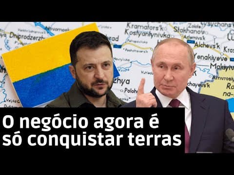 Thumbnail da aula: A segunda etapa da Guerra na Ucrânia é só território