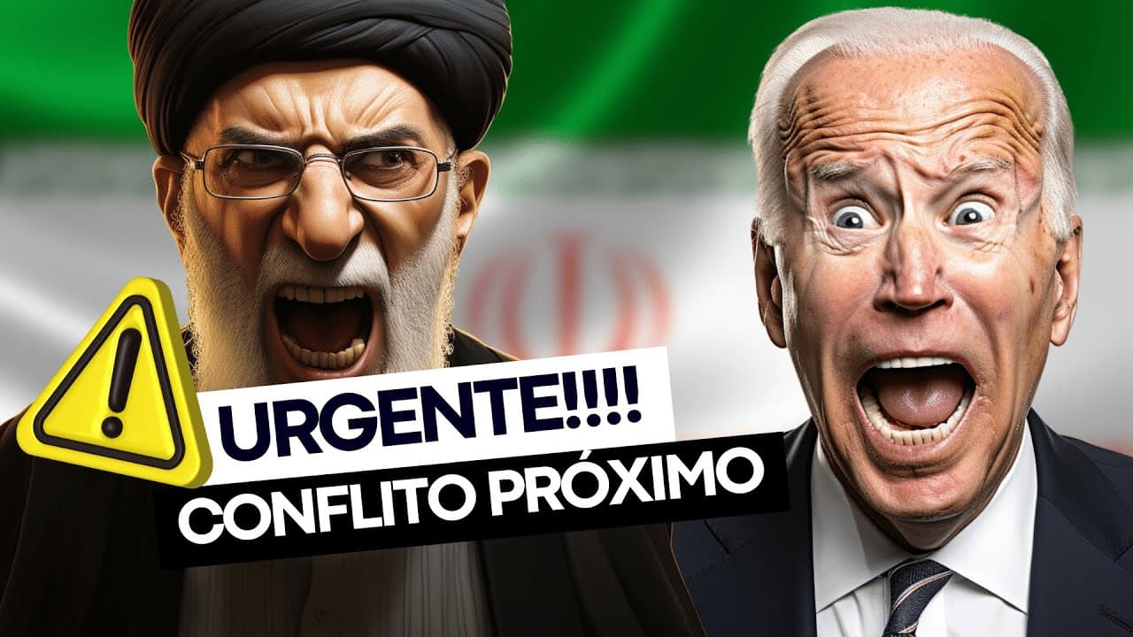 Thumbnail: ESTADOS UNIDOS E IRÃ | Tensão próxima a explodir |  GEOPOLÍTICA