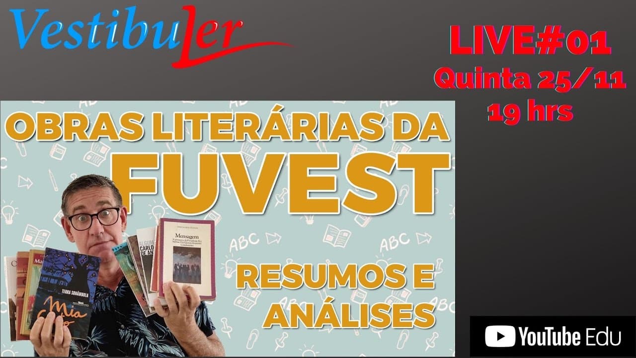 Thumbnail: OBRAS LITERÁRIAS FUVEST 2022 - #01