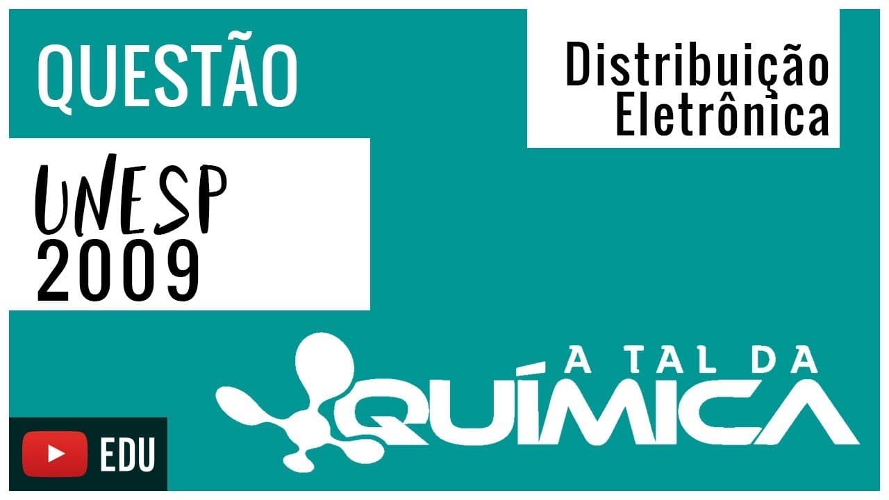 Thumbnail: Questão UNESP/2009 - Distribuição eletrônica