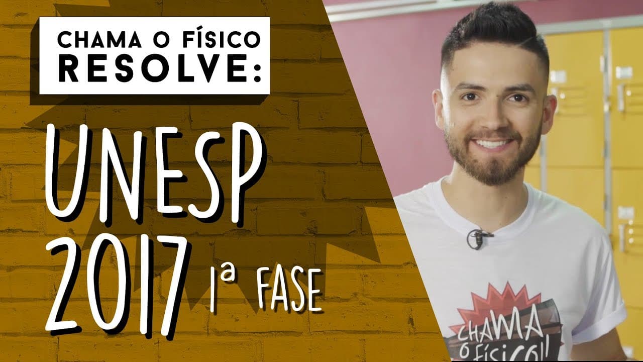 Thumbnail: Unesp 2017 | CHAMA O  FÍSICO RESOLVE