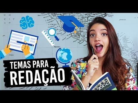 Thumbnail da aula: EDUCAÇÃO: TEMAS PARA A REDAÇÃO DO ENEM 2019 (Débora Aladim)