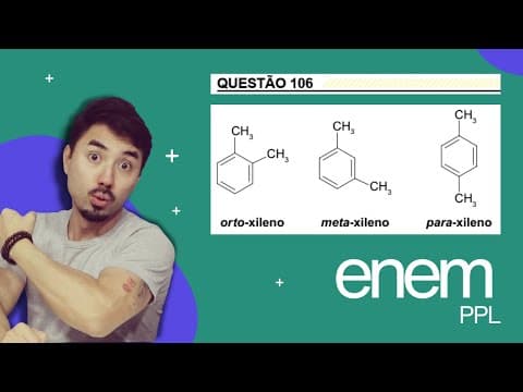 Thumbnail da aula: Questão 106 | ENEM PPL 2023 | Na produção do politereftalato de etileno, o PET
