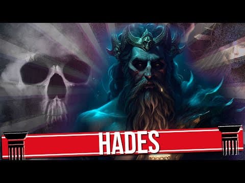 Thumbnail da aula: A HISTÓRIA DE HADES, O DEUS DO MUNDO INFERIOR