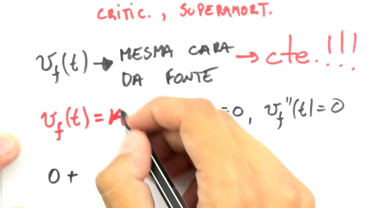 Thumbnail: Me Salva! RLC31 - Circuito RLC - Resposta ao Degrau
