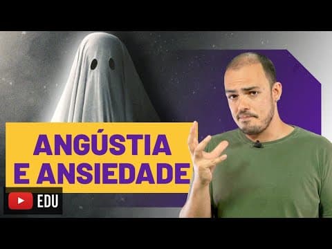 Thumbnail da aula: Angústia e Ansiedade segundo Platão, Sêneca, Jesus, Kierkegaard, Heidegger e Sartre