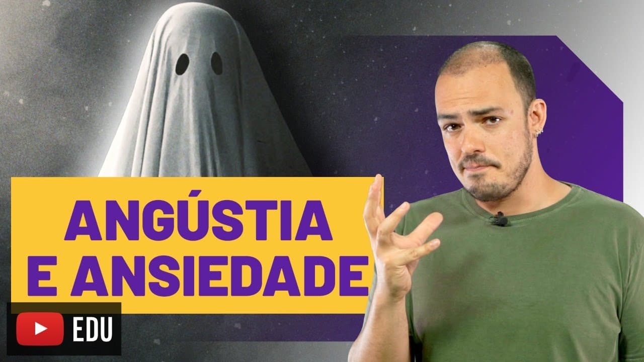 Thumbnail: Angústia e Ansiedade segundo Platão, Sêneca, Jesus, Kierkegaard, Heidegger e Sartre