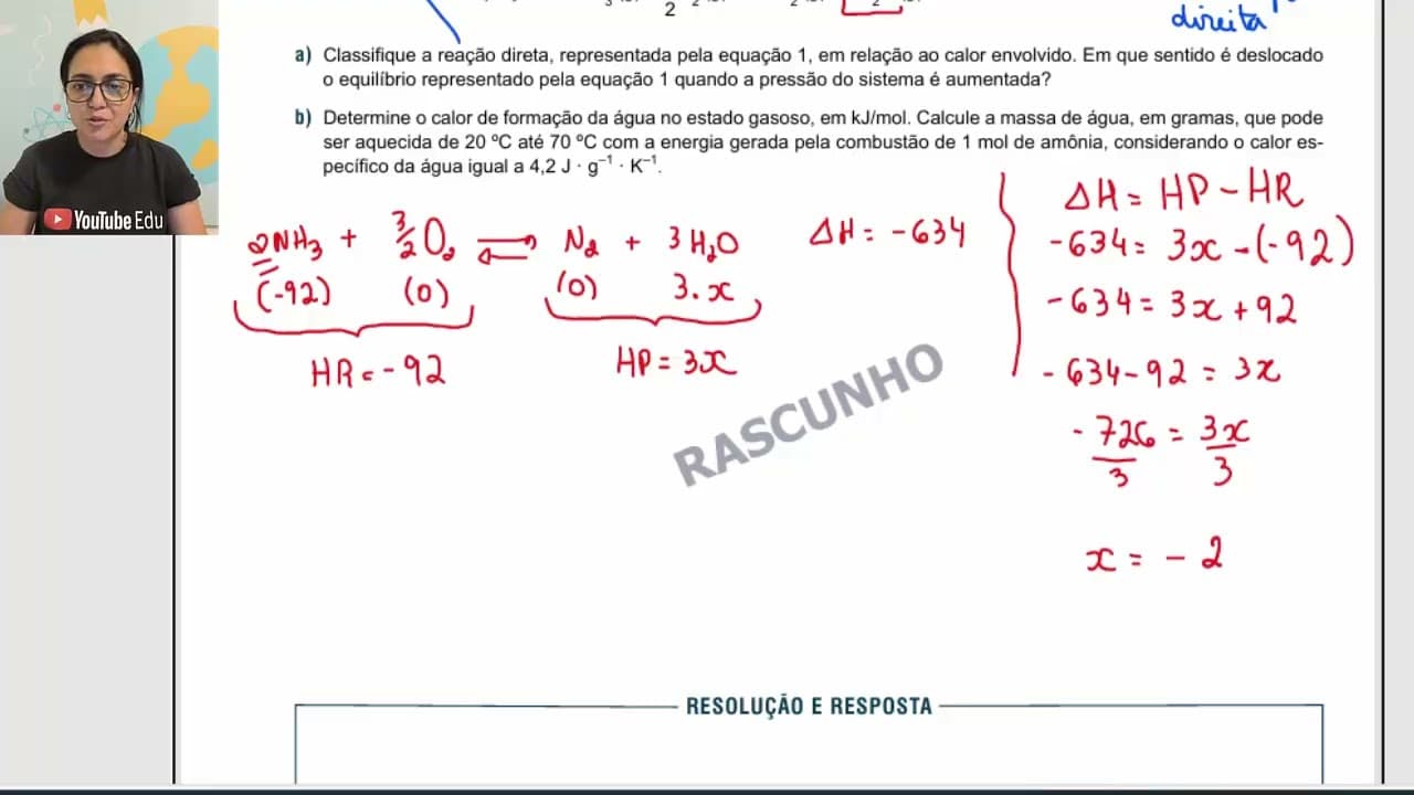 Thumbnail: SANTA MARCELINA| 2025 | - QUÍMICA | Questão 07 #vestibulardemedicina