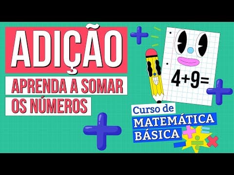 Thumbnail da aula: ADIÇÃO: aprenda a somar os números | Curso de Matemática Básica | Lucas Borguezan