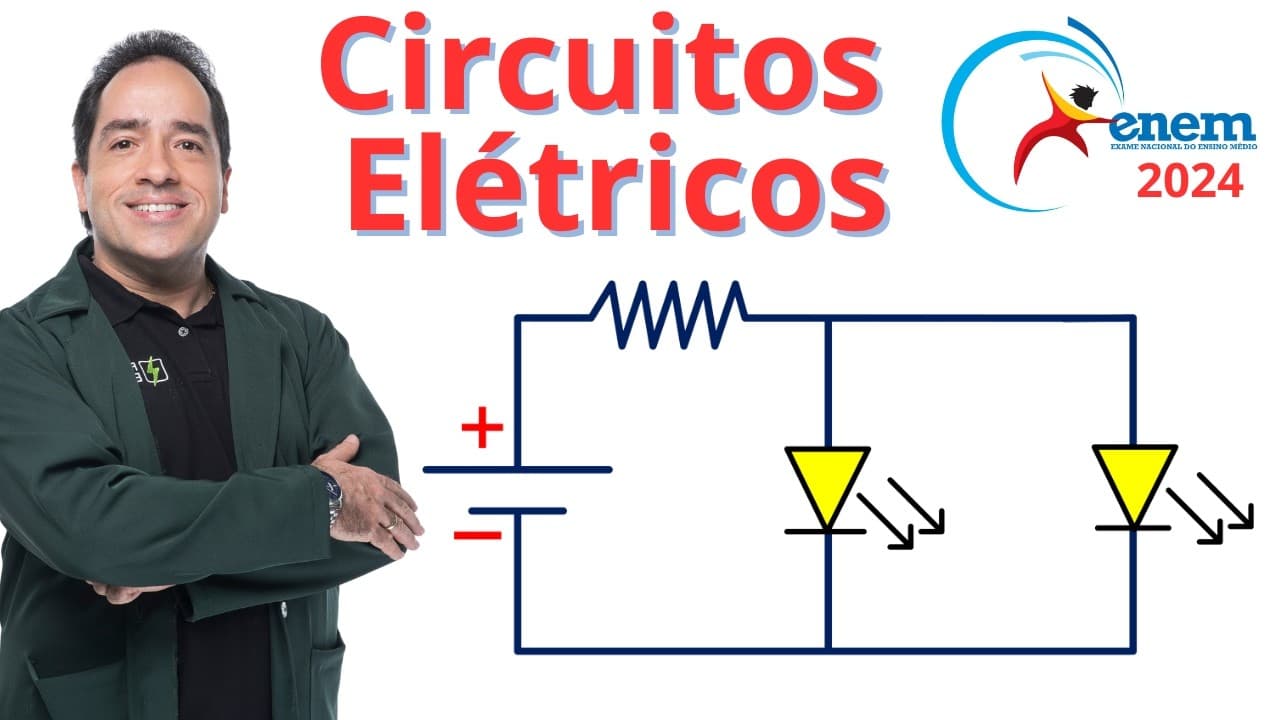 Thumbnail: ENEM 2024 - O LED é um dispositivo eletrônico que conduz corrente elétrica em um único sentido sendo