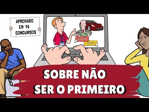 Thumbnail da aula: SOBRE NÃO SER O PRIMEIRO - Esse vídeo chegou até você! | Desenhando a Solução