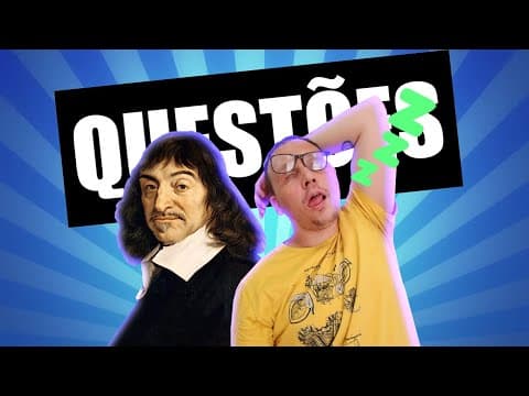 Thumbnail da aula: COMO É COBRADO  RENÉ DESCARTES NO ENEM?