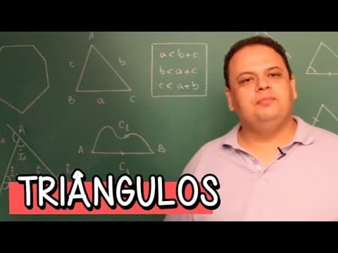 Thumbnail da aula: Definição dos Elementos do Triângulo - Extensivo Matemática | Descomplica