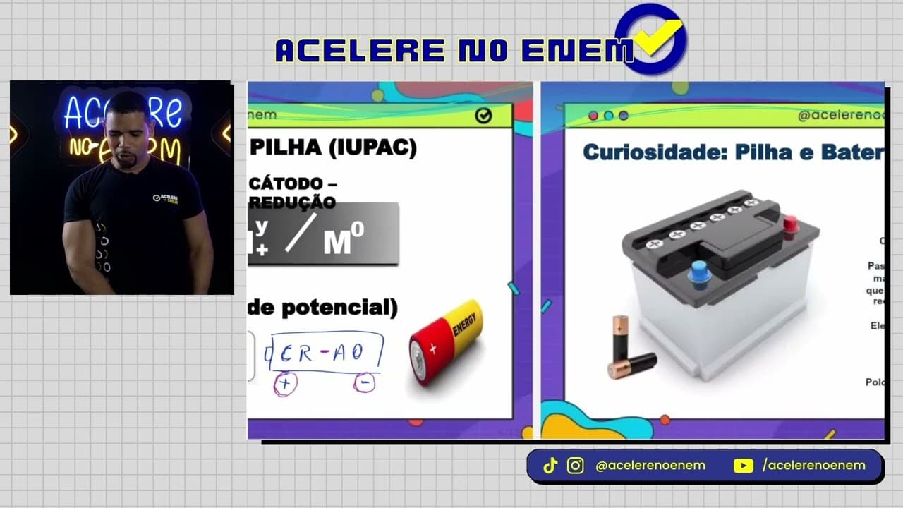 Thumbnail: Diferença de potencial - Acelere no ENEM
