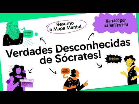 Thumbnail da aula: SÓCRATES: MAPA MENTAL PARA O ENEM | QUER QUE DESENHE