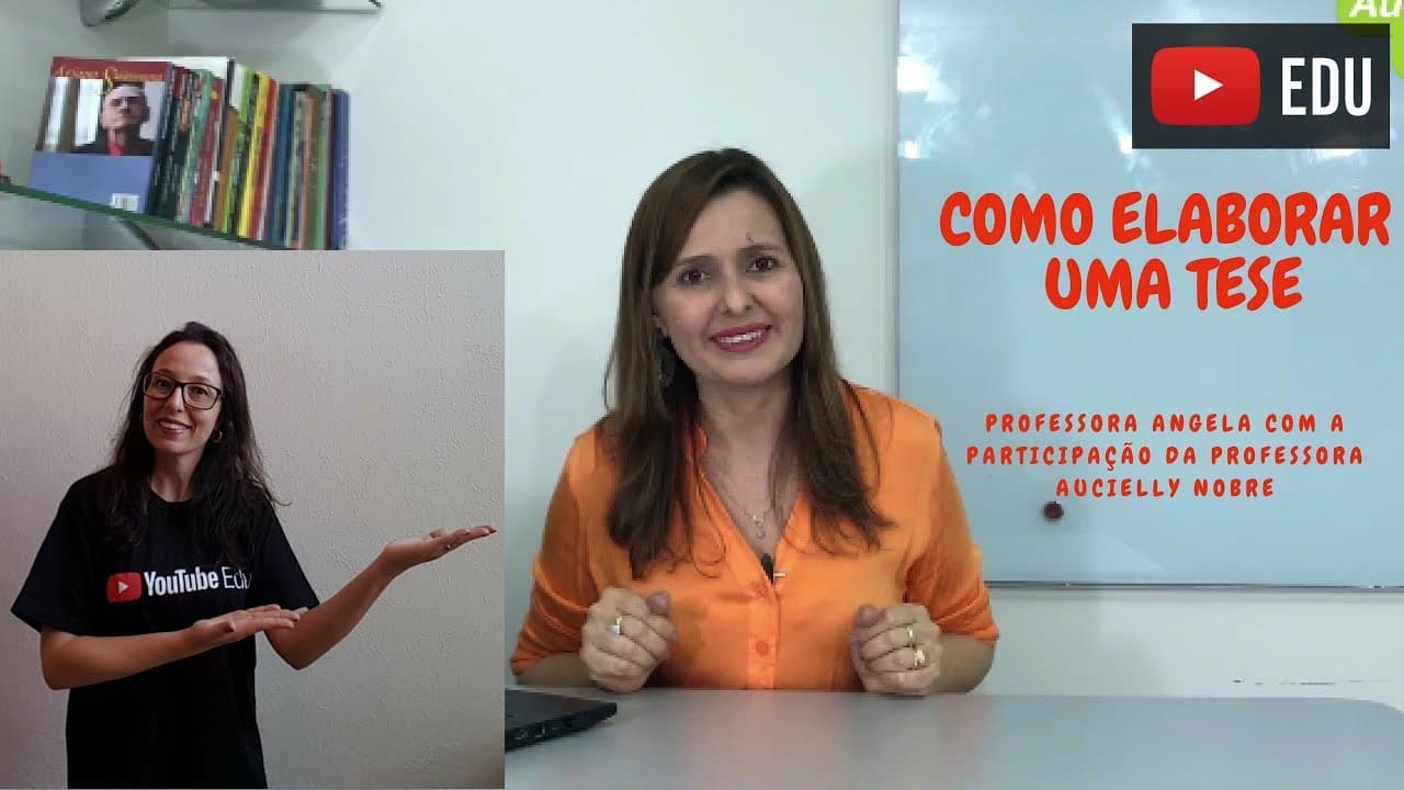 Thumbnail: Como Elaborar uma Tese - Professora Aucielly Nobre no Vivendo a Matemática