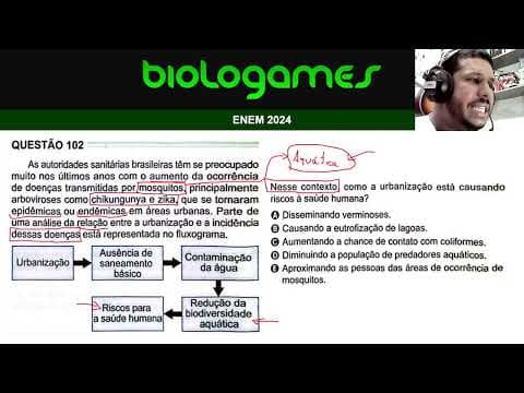 Thumbnail da aula: ENEM 2024 - PROVA VERDE - Questão 102
