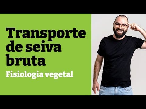 Thumbnail da aula: Transporte de seiva bruta [SIMPLES!] | Fisiologia vegetal - Aula 24 - Botânica | Prof. Gui