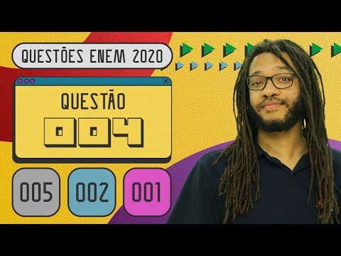 Thumbnail da aula: ENEM 2020 | Estereótipos | Questão 4 | Inglês