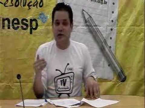 Thumbnail da aula: 76, 77 e78 UNESP Resolução 2008 Conhecimentos Gerais