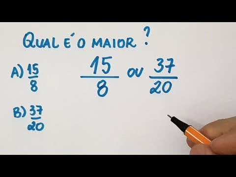 Thumbnail da aula: 🔥 HELP MATEMÁTICA BÁSICA - Bizzu incrível pra comparar frações -  #283