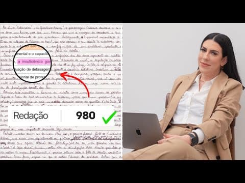 Thumbnail da aula: TIRA DÚVIDAS REDAÇÃO ENEM 2022 #1