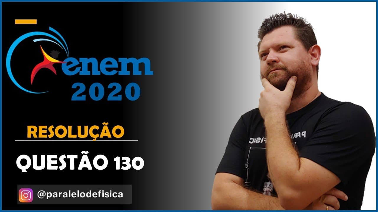 Thumbnail: ENEM 2020 | QUESTÃO 130 | Herschel, em 1880, começou a escrever sobre a condensação da luz solar